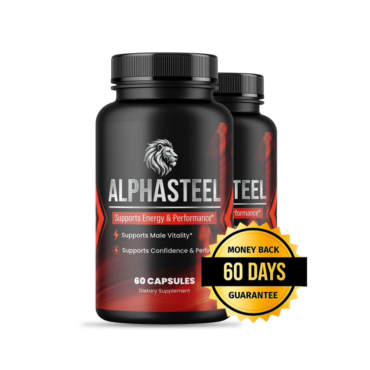 Alpha Steel 2 bottle package
